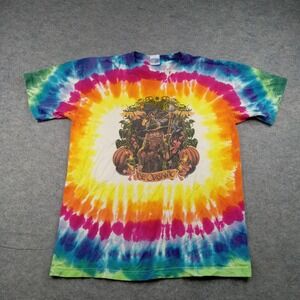 Hippie Nature Brewing Shirt Mens Large Beer Tie Dye Be Organic Graphic Tee